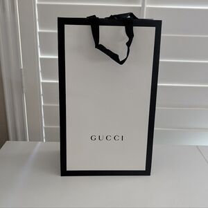 Gucci Shopping Bag 15x9x5.5 inches
